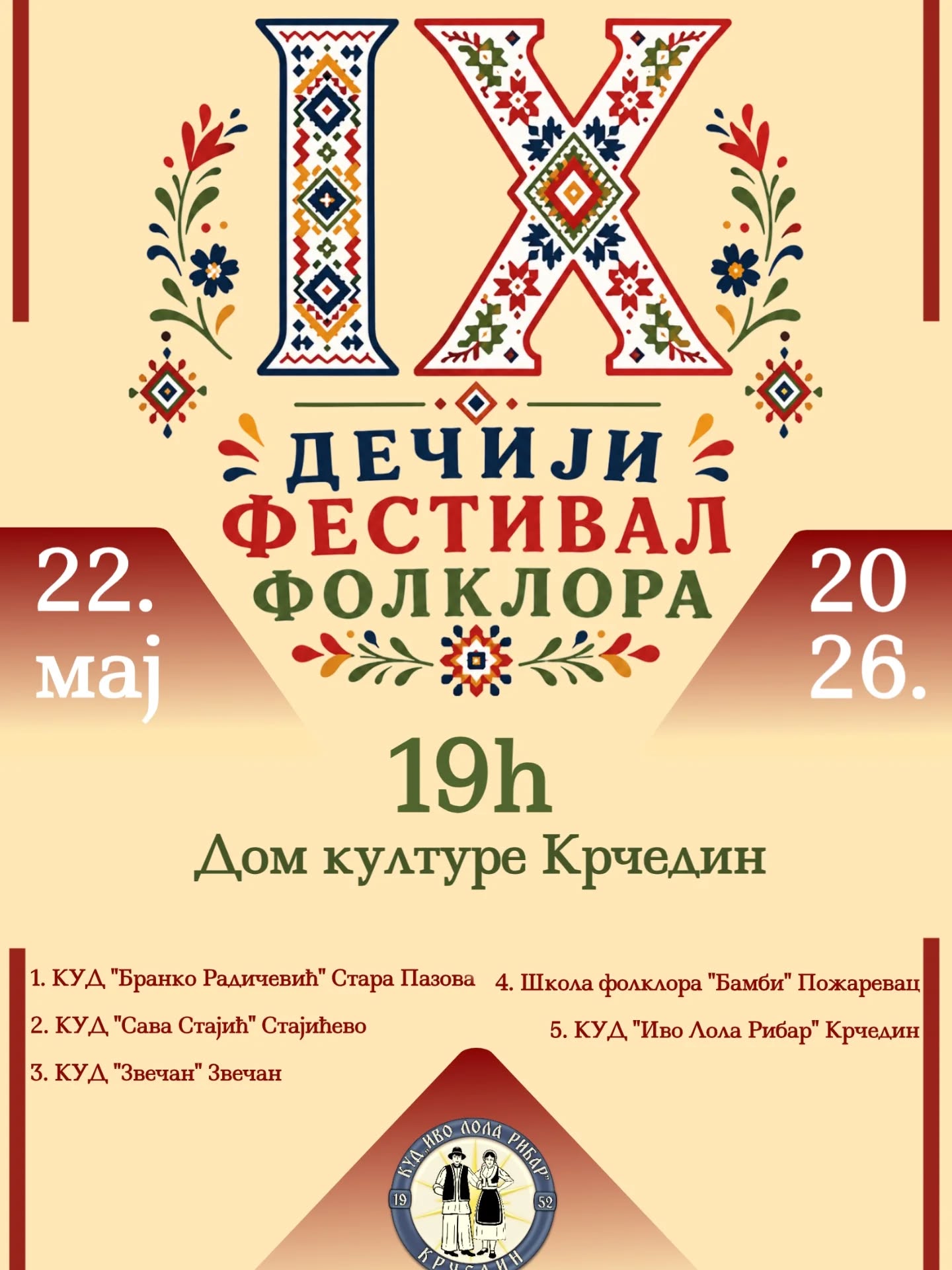 IX Dečiji festival folklora